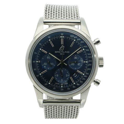 breitling transocean watch model wb3510433694|Breitling Transocean Chronograph LTD (351) for $5,224 for sale .